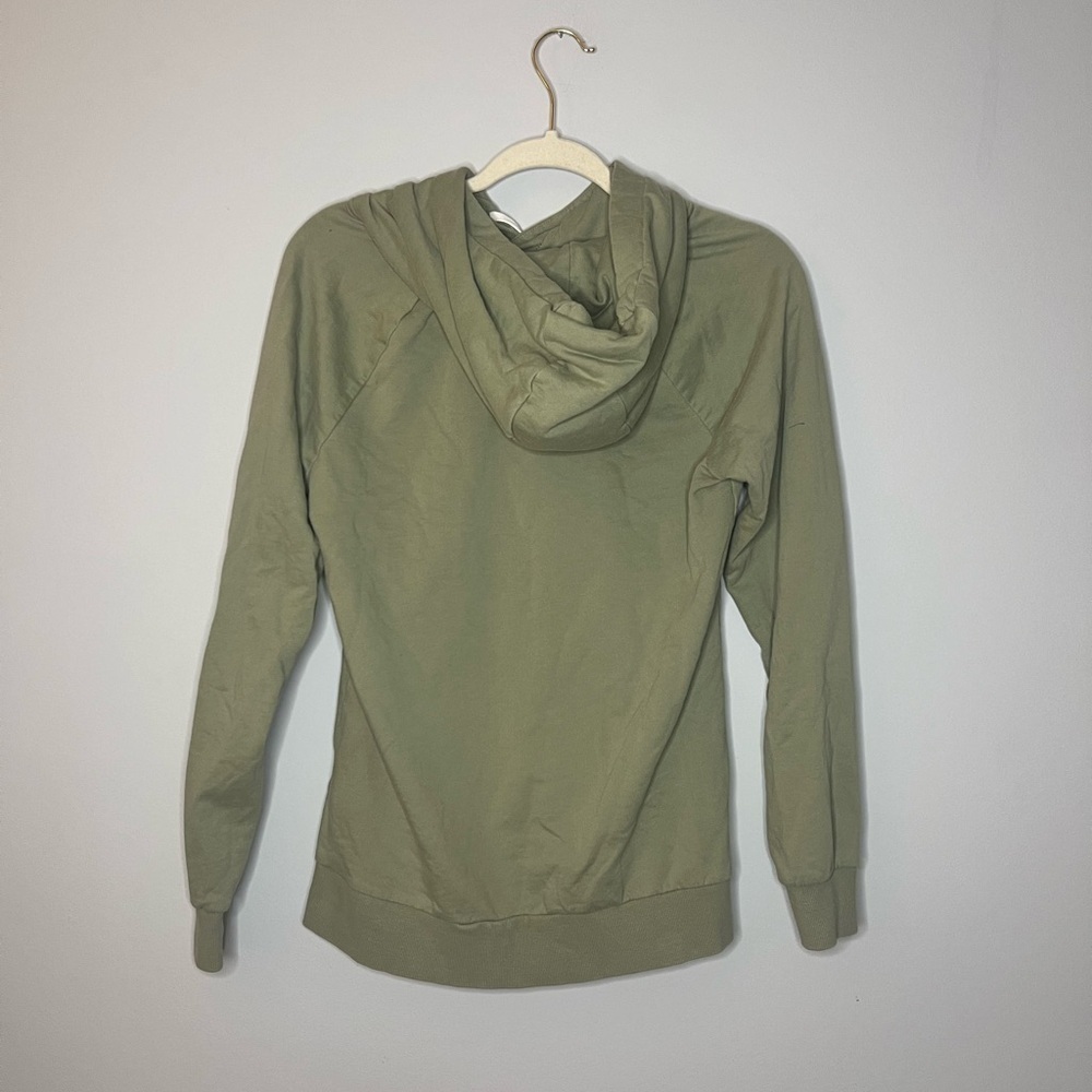 Gymshark Essential Basic Everyday Sage Green Hood… - image 3